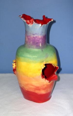Riped Sunset Vase Riped Sunset Vase
